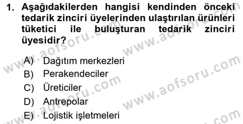 Depolama Ve Envanter Yönetimi Dersi 2024 - 2025 Yılı (Final) Dönem Sonu Sınav Soruları 1. Soru