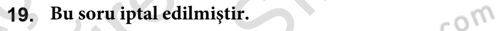 Lojistik Planlama Ve Modelleme Dersi 2024 - 2025 Yılı (Vize) Ara Sınav Soruları 19. Soru