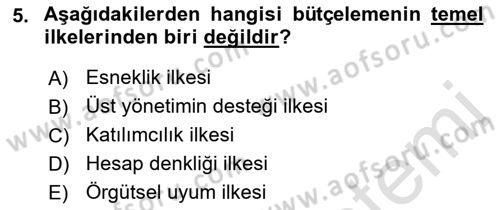 Lojistik Maliyetleri Ve Raporlama Dersi 2021 - 2022 Yılı (Final) Dönem Sonu Sınav Soruları 5. Soru