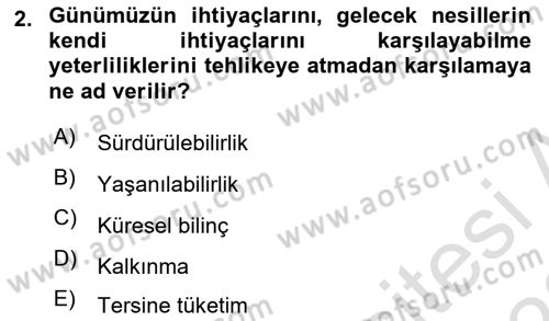 Lojistik Maliyetleri Ve Raporlama Dersi 2021 - 2022 Yılı Yaz Okulu Sınav Soruları 2. Soru