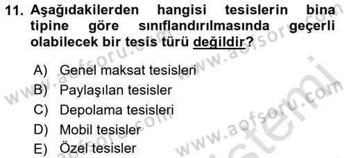 Entegre Lojistik Destek Dersi 2021 - 2022 Yılı Yaz Okulu Sınav Soruları 11. Soru