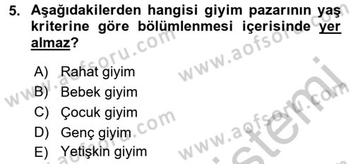 Marka ve Yönetimi Dersi 2018 - 2019 Yılı Yaz Okulu Sınav Soruları 5. Soru