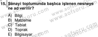 Marka İletişiminde Analiz ve Araştırma 1 Dersi 2012 - 2013 Yılı (Vize) Ara Sınav Soruları 15. Soru