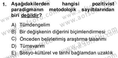 Marka İletişiminde Analiz ve Araştırma 1 Dersi 2013 - 2014 Yılı (Vize) Ara Sınav Soruları 1. Soru