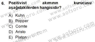 Marka İletişiminde Analiz ve Araştırma 1 Dersi 2014 - 2015 Yılı (Vize) Ara Sınav Soruları 6. Soru
