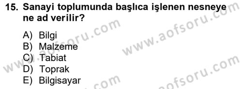 Marka İletişiminde Analiz Ve Araştırma 1 Dersi 2012 - 2013 Yılı (Vize) Ara Sınav Soruları 15. Soru