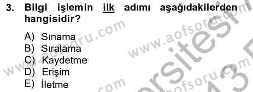 Marka İletişiminde Analiz Ve Araştırma 1 Dersi 2012 - 2013 Yılı (Vize) Ara Sınav Soruları 3. Soru