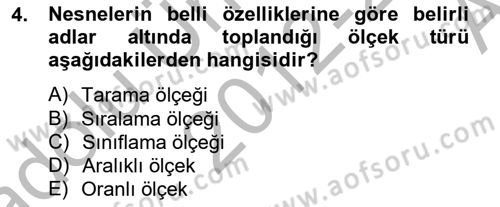 Marka İletişiminde Analiz Ve Araştırma 1 Dersi 2012 - 2013 Yılı (Vize) Ara Sınav Soruları 4. Soru