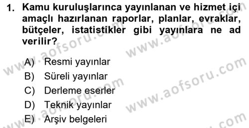 Marka İletişiminde Analiz Ve Araştırma 1 Dersi 2016 - 2017 Yılı (Final) Dönem Sonu Sınav Soruları 1. Soru