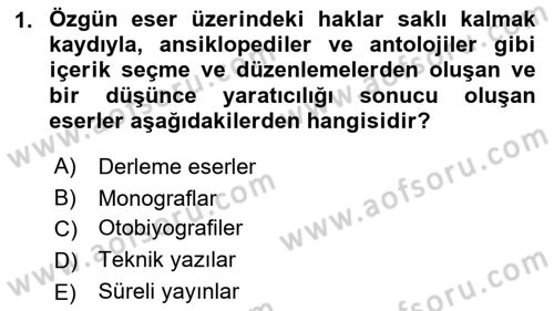 Marka İletişiminde Analiz Ve Araştırma 1 Dersi 2017 - 2018 Yılı 3 Ders Sınav Soruları 1. Soru