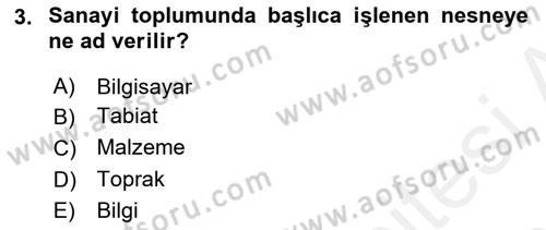 Marka İletişiminde Analiz Ve Araştırma 1 Dersi 2017 - 2018 Yılı 3 Ders Sınav Soruları 3. Soru