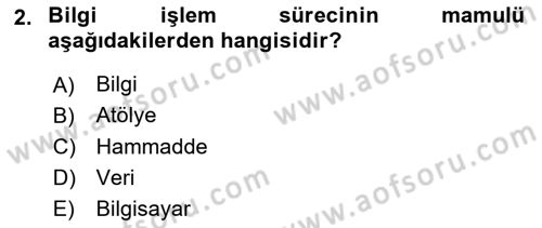 Marka İletişiminde Analiz Ve Araştırma 1 Dersi 2017 - 2018 Yılı (Vize) Ara Sınav Soruları 2. Soru