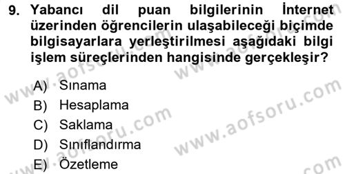 Marka İletişiminde Analiz Ve Araştırma 1 Dersi 2017 - 2018 Yılı (Vize) Ara Sınav Soruları 9. Soru
