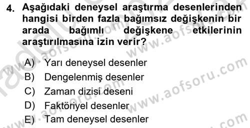 Marka İletişiminde Analiz Ve Araştırma 1 Dersi 2022 - 2023 Yılı Yaz Okulu Sınav Soruları 4. Soru
