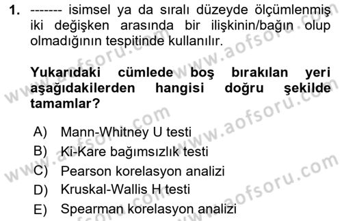 Marka İletişiminde Analiz Ve Araştırma 1 Dersi 2023 - 2024 Yılı (Vize) Ara Sınav Soruları 1. Soru