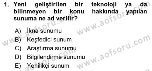 Marka İletişiminde Analiz Ve Araştırma 1 Dersi 2024 - 2025 Yılı (Final) Dönem Sonu Sınav Soruları 1. Soru