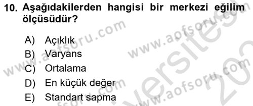 Marka İletişiminde Analiz Ve Araştırma 1 Dersi 2024 - 2025 Yılı (Final) Dönem Sonu Sınav Soruları 10. Soru