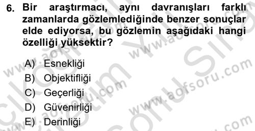 Marka İletişiminde Analiz Ve Araştırma 1 Dersi 2024 - 2025 Yılı (Final) Dönem Sonu Sınav Soruları 6. Soru
