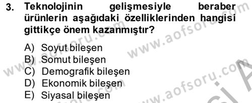 Reklamcılık Dersi 2014 - 2015 Yılı (Final) Dönem Sonu Sınav Soruları 3. Soru