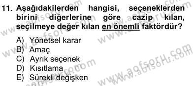 Marka İletişiminde Analiz ve Araştırma 2 Dersi 2012 - 2013 Yılı (Vize) Ara Sınav Soruları 11. Soru