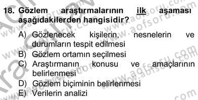 Marka İletişiminde Analiz ve Araştırma 2 Dersi 2012 - 2013 Yılı (Vize) Ara Sınav Soruları 18. Soru