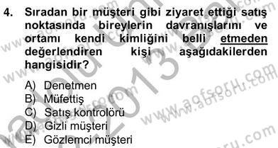 Marka İletişiminde Analiz ve Araştırma 2 Dersi 2012 - 2013 Yılı (Vize) Ara Sınav Soruları 4. Soru