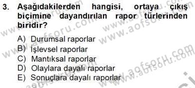 Marka İletişiminde Analiz ve Araştırma 2 Dersi 2012 - 2013 Yılı (Final) Dönem Sonu Sınav Soruları 3. Soru