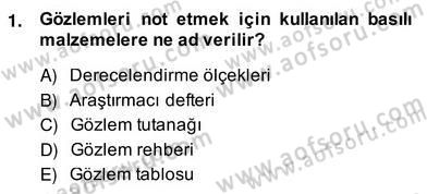 Marka İletişiminde Analiz ve Araştırma 2 Dersi 2013 - 2014 Yılı (Vize) Ara Sınav Soruları 1. Soru