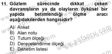 Marka İletişiminde Analiz ve Araştırma 2 Dersi 2013 - 2014 Yılı Tek Ders Sınav Soruları 11. Soru