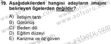 Marka İletişiminde Analiz ve Araştırma 2 Dersi 2014 - 2015 Yılı (Vize) Ara Sınav Soruları 19. Soru