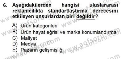 Marka İletişiminde Analiz ve Araştırma 2 Dersi 2014 - 2015 Yılı (Vize) Ara Sınav Soruları 6. Soru