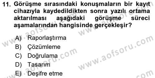 Marka İletişiminde Analiz ve Araştırma 2 Dersi 2016 - 2017 Yılı (Vize) Ara Sınav Soruları 11. Soru