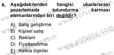 Marka İletişim Kampanyaları Dersi 2013 - 2014 Yılı (Vize) Ara Sınav Soruları 6. Soru