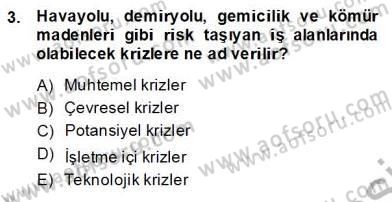 Marka İletişim Kampanyaları Dersi 2013 - 2014 Yılı (Final) Dönem Sonu Sınav Soruları 3. Soru
