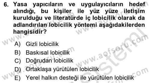 Marka İletişim Kampanyaları Dersi 2021 - 2022 Yılı Yaz Okulu Sınav Soruları 6. Soru
