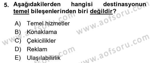 Marka İletişim Kampanyaları Dersi 2023 - 2024 Yılı (Final) Dönem Sonu Sınav Soruları 5. Soru