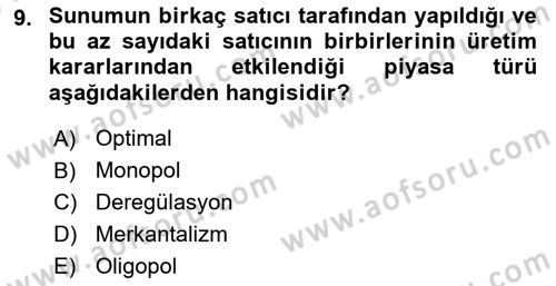 Marka İletişim Kampanyaları Dersi 2024 - 2025 Yılı (Vize) Ara Sınav Soruları 9. Soru