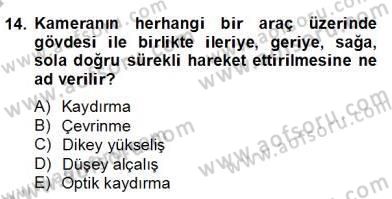 Marka İletişimi Tasarımı ve Uygulamaları Dersi 2012 - 2013 Yılı (Final) Dönem Sonu Sınav Soruları 14. Soru