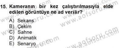 Marka İletişimi Tasarımı ve Uygulamaları Dersi 2012 - 2013 Yılı (Final) Dönem Sonu Sınav Soruları 15. Soru