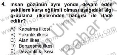 Marka İletişimi Tasarımı ve Uygulamaları Dersi 2013 - 2014 Yılı (Final) Dönem Sonu Sınav Soruları 4. Soru