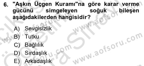 Marka İletişimi Tasarımı ve Uygulamaları Dersi 2021 - 2022 Yılı (Vize) Ara Sınav Soruları 6. Soru