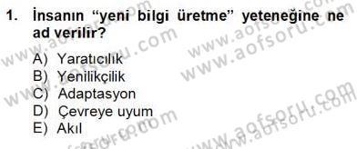 Reklamda Yaratıcılık ve Yazarlık Dersi 2012 - 2013 Yılı (Final) Dönem Sonu Sınav Soruları 1. Soru