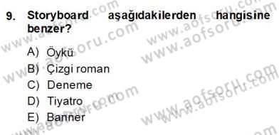 Reklamda Yaratıcılık ve Yazarlık Dersi 2013 - 2014 Yılı (Final) Dönem Sonu Sınav Soruları 9. Soru