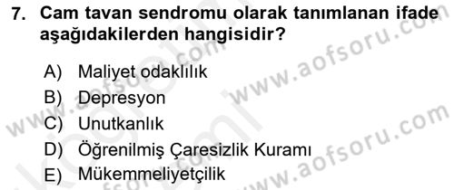 Reklamda Yaratıcılık ve Yazarlık Dersi 2015 - 2016 Yılı Tek Ders Sınav Soruları 7. Soru
