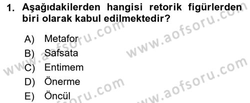 Reklamda Yaratıcılık ve Yazarlık Dersi 2017 - 2018 Yılı (Final) Dönem Sonu Sınav Soruları 1. Soru