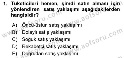 Reklamda Yaratıcılık ve Yazarlık Dersi 2024 - 2025 Yılı (Final) Dönem Sonu Sınav Soruları 1. Soru