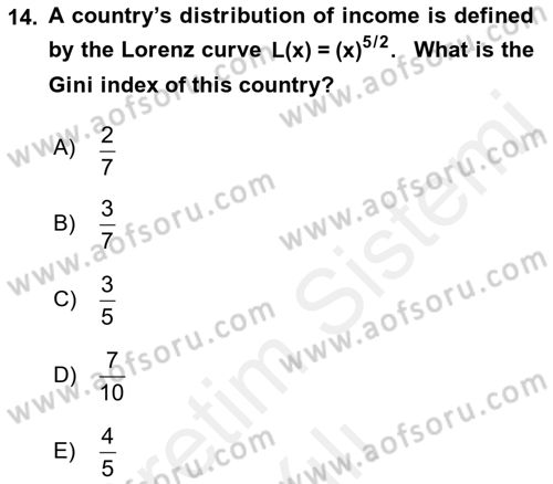 Mathematics 2 Dersi 2018 - 2019 Yılı (Vize) Ara Sınav Soruları 14. Soru