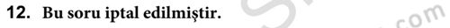 Mathematics 2 Dersi 2023 - 2024 Yılı (Final) Dönem Sonu Sınav Soruları 12. Soru