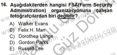 Haberciliğin Temel Kavramları Dersi 2012 - 2013 Yılı (Final) Dönem Sonu Sınav Soruları 16. Soru