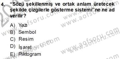 Haberciliğin Temel Kavramları Dersi Ara Sınavı Deneme Sınav Soruları 4. Soru